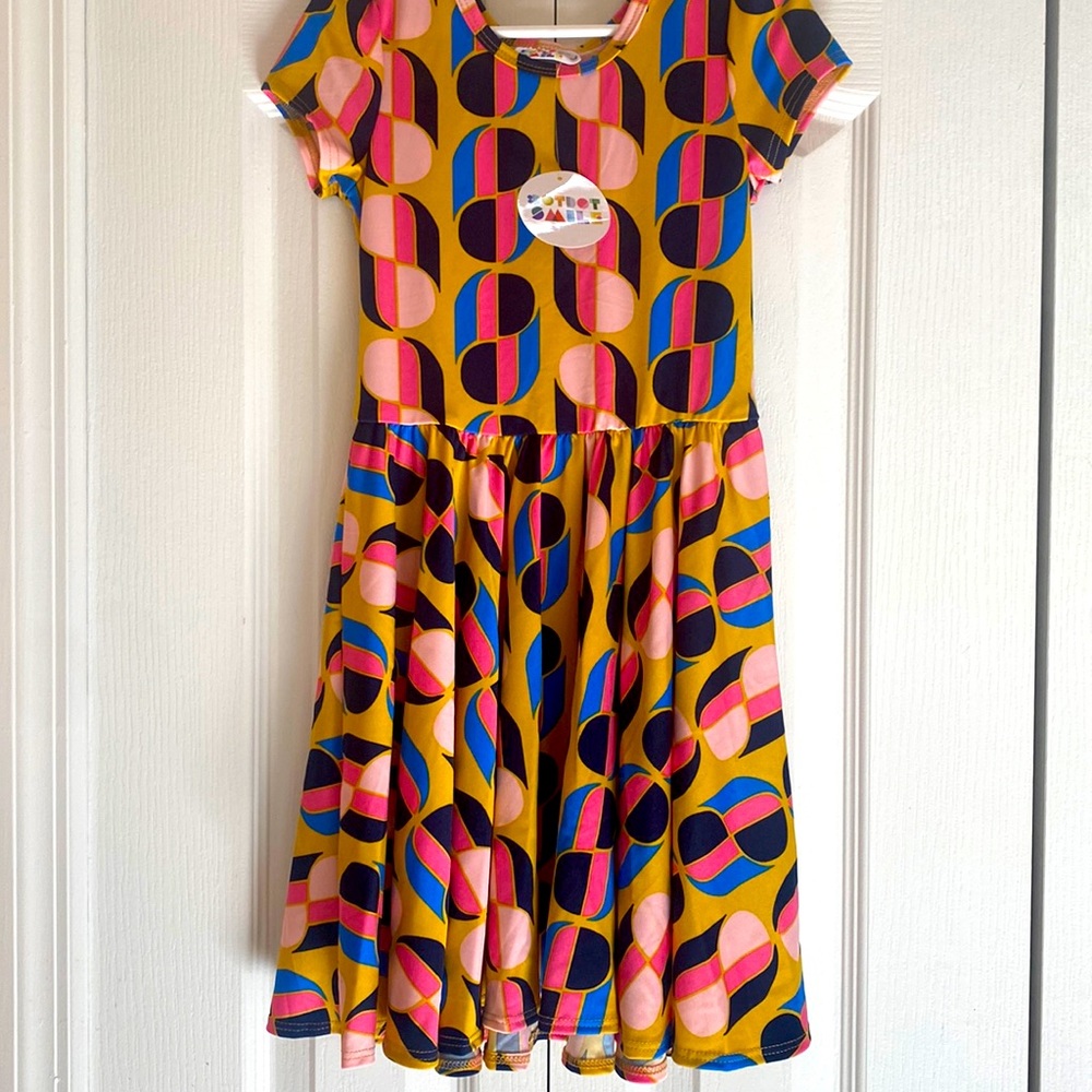 DDS Geometric Classic Cap Dress